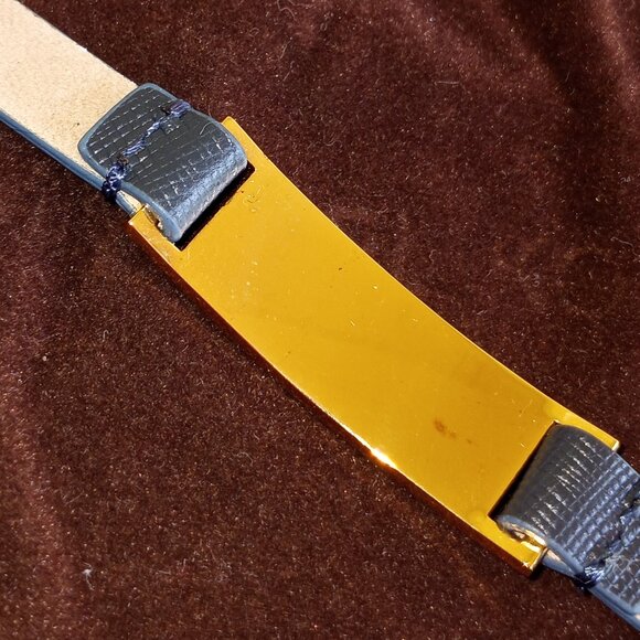 MK blue leather bracelet - Picture 16 of 16